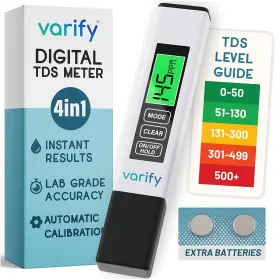 Tdsmeter4in1 Varify Instant 4-in-1 Tds Meter Digital Water Tester Drinking Accurate 9990