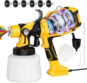 1000w Vavcuraa 768913755034 Paint Sprayer For House Painting With Powerful Copper Motor