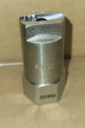 2du-ss25100 Veejet H1/2du-ss25100 Lot Of 10 New Stainless Steel Flat Spray Nozzles