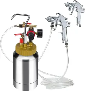 Ss2l Vevor 705353409400 2l/0.5gal Spray Paint Pressure Pot Tank Lightweight Air Po