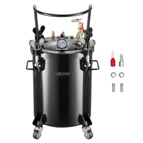 Pqylgmxsdx309qbul001 Vevor Pressure Pot Paint Tank 7.9 Gal With Quick-connect Couplers