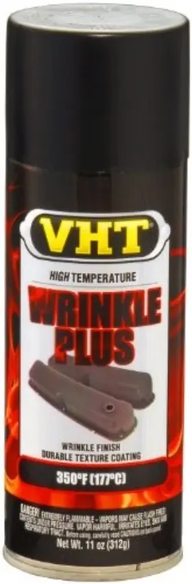 Sp201-6 Vht Wrinkle Plus High Temp Spray Paint 66 Fl Oz Durable Black Custom Finish