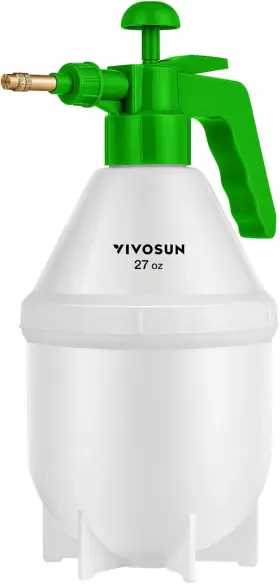 Vivosun 615435164076 27oz Pump Sprayer Handheld Garden Water Bottle With Adjustable