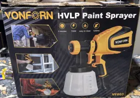 700w Vonforn 322742530318 Paint Sprayer Hvlp With Cleaning And Blowing Joints