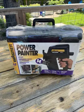 Wagner 024964113637 Electronic Pro-duty Power Painter Sprayer Model 365 New With Case Usa Made
