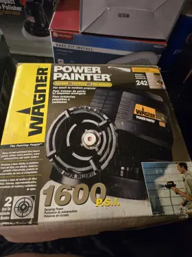 1600 Wagner 024964118564 New - Power Painter -1600 Psi Model 301 2 Spray Tips