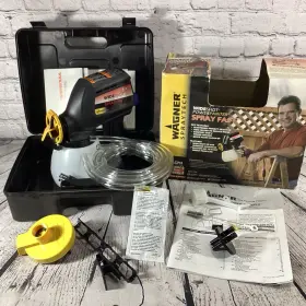 2100 Wagner 024964163335 Powerpainter Wide Shot 5.4 Gph Psi Stain Sprayer 2-speed New Box Nos