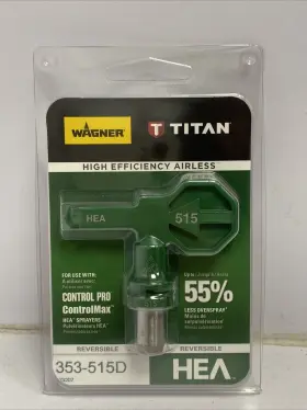 353-515d Wagner 024964266692 Titan High Efficiency Airless Spray Tip Model