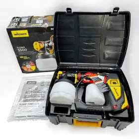 Wagner 024964298600 Flexio 3500 Handheld Paint And Stain Sprayer Hvlp Corded Electric
