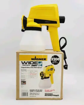 0272019t Wagner Wide Shot Plus 2-speed Airless Paint/stain Sprayer Model 305 Recondition