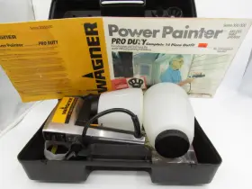 0280003 Wagner Power Painter Series 320 Pro Duty Airless Paint Sprayer Kit With Case