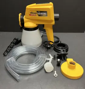 0500133 Wagner 0285667 Wide Shot Power Painter 1 Speed With Case And Attachments