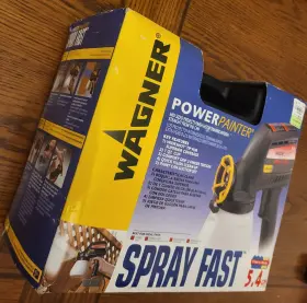 0500011 Wagner Paint Sprayer With Case Powerpainter Sprayfast 5.4gph Pn