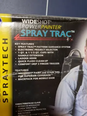 0500013 Wagner Power Painter Super Duty Sprayer 7.2 Gph 2500 Psi Backpack Laser