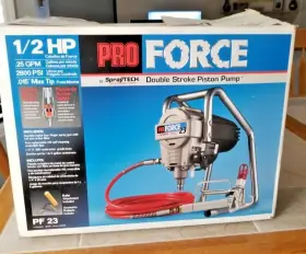 0516108 Wagner New Spraytech Proforce Pf 23 Airless Gun Paint Sprayer 2800 Psi 1/2 Hp