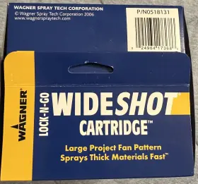 0518131 Wagner Lock-n-go Stain Cartridge For Powerpainter P/n