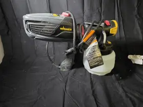 Wagner 0520690 Handheld Paint Sprayer Ac Powered Cup Fed Spray Gun Black