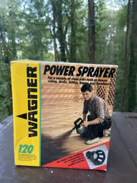 Wagner 0580715 Vtg. Power Sprayer - Model 120 Preowned 45 Watt/1 Gallon
