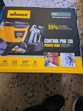 2435698 Wagner Control Pro 130 Hea Power Tank Sprayer New