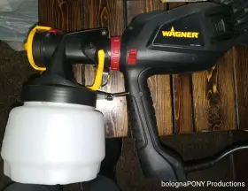 30076 Wagner Flexio 575 Two Speed Handheld Paint And Stain Sprayer