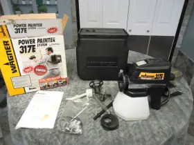 317e Wagner Power Painter System With Back Pack Only Used Once