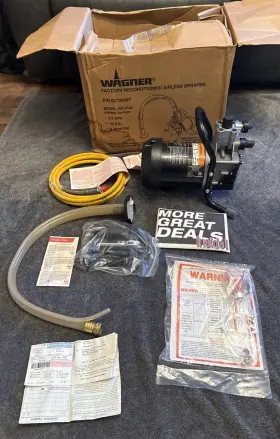 404plus Wagner Pro Gold Model 120v Paint Sprayer