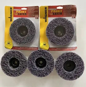 0513041 Wagner 513041 3m Paint Eater 4.5 Inch Disc Lot Of 5 Abrasive Technology