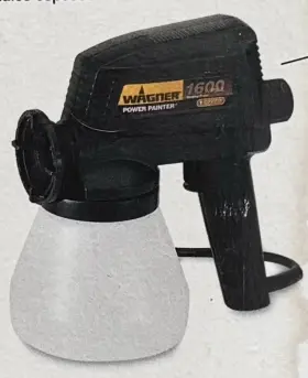Hd8000 Wagner Brand New Power Painter 1600 Psi Electric Paint Sprayer