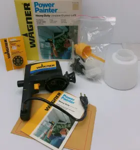 Pn0153058 Wagner Vintage Power Painter Series 200 Heavy Duty 10-piece Outfit