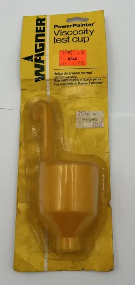Pno153107 Wagner Pno143107 Power Painter Viscosity Test Cup Yellow