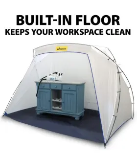 Wagner Spraytech 024964250219 Studio Spray Tent With Built In Floor Portable Large Paint Booth New Box