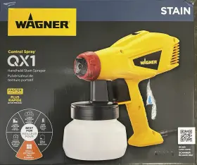 2418392 Wagner Spraytech 024964297788 Control Spray Qx1 Hvlp Stain Sprayer