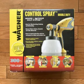 0518052 Wagner Spraytech Control Spray Double Duty Hvlp Handheld Paint Sprayer Stain Pn