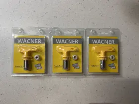 Wagner Tip3 Trade Long Life Yellow Spray Gun Tip Set 3 Pack