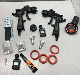 Vtlec13eb13cm13 Walcom Vtlec13eb13cm13/us Spraygun Kit And True Light 2 Evo Halo C 1.3 B Cmp
