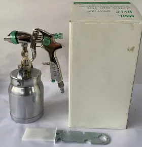 898h-hvlp Warwick 898 Hvlp Spray Gun In Box 3 Bar Suction Feed Type