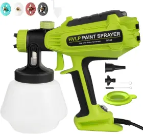700w Westley Sg30 Paint Sprayer Hvlp Spray Gun With Blowing Joints 2024 Bright Green