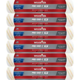 Rr667-14 Wooster 6 Pack Of 14 Inch Pro/doo-z Ftp 1/2 Nap Roller Cover -