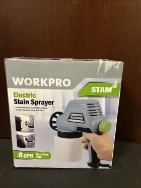 2237 Workpro 6gph Electric Paint Sprayer With 0.8mm Nozzle 120v Bonus Cup Liners