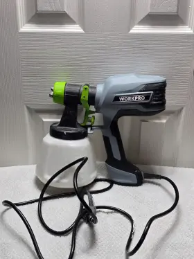 2234 Workpro 820909021117 Plus Hvlp Electric Paint Sprayer 14 Gph 120 Volt 40 Fl Oz Capacity