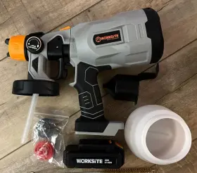 Csg102-db Worksite 20v Cordless Paint Sprayer With 1 Battery - No Charger New Free Ship