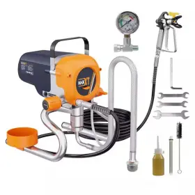 Wrightmaster 445002514569 Airless Paint Sprayers 3300psi Motorized Sprayer With Stand High Efficie