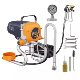 Wrightmaster 744110478495 Airless 3300psi Motorized Paint Sprayer With Stand