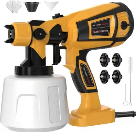 Cn-6000 Xavax Paint-sprayer 1000w Hvlp High Power Electric Spray Paint Gun 1400ml Capacit