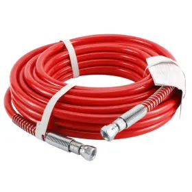Yaekoo 615200912048 50ft X 1/4 Inch Airless Paint Spray Hose Red Color 15m Light Flexible Fiber Tube