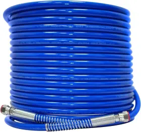 Yamatic 313036373377 50 Ft. X 1/4 Inch Airless Paint Sprayer Hose High Pressure Universal Pain