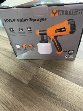 Yt-201-a Yattich Orange 700w Hvlp Paint Sprayer With Container/ar