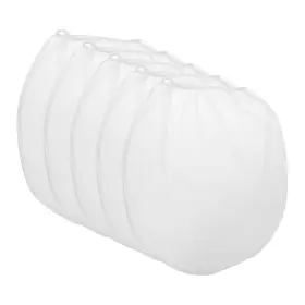 Zaplyte 636939919382 Paint Strainer Bag 2 Gallon 1.65 Inch X1.46 Nylon Mesh With Elastic Opening 5pcs