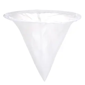 Zaplyte 746453658992 300 Mesh Paint Filter Bag 12.6 Inch Dia Cone Shape Nylon Strainer For Filtering