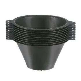 Zaplyte 747709014487 10pack Paint Strainer 150 Micron 100mmx65mm Cone Screen Metal Mesh Dark Green